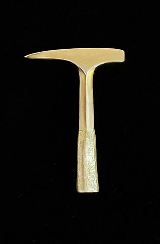 14kt Gold Rock Hammer Lapel Pin 14kt Gold Rock Hammer Lapel Pin