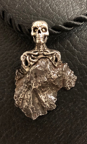 Sikhote-Alin Meteorite Skull Pendant Sikhote-Alin Meteorite Skull Pendant
