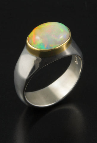 Ethiopian Opal Ring Ethiopian Opal Ring