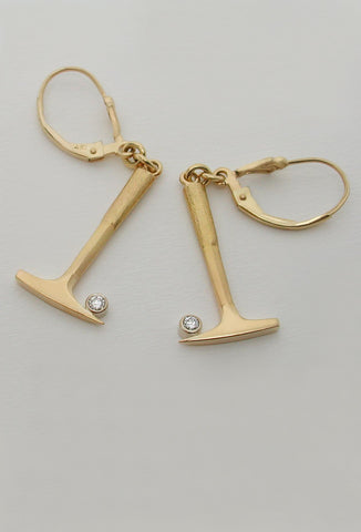 Rock Hammer Diamond Earrings Rock Hammer Diamond Earrings
