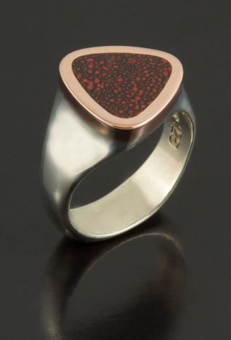 Dinosaur Bone Ring in Rose Gold Dinosaur Bone Ring in Rose Gold