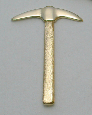 Gold Miner Pick Lapel Pin Gold Miner Pick Lapel Pin
