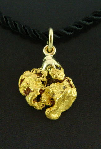 Natural Gold Nugget Pendant Natural Gold Nugget Pendant