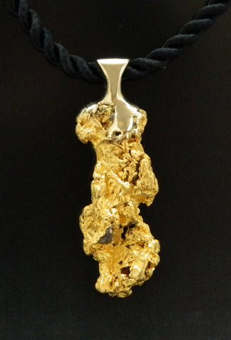 Natural Gold Nugget Pendant Natural Gold Nugget Pendant