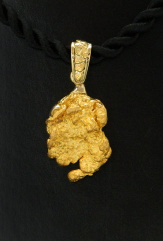 Natural Gold Nugget Pendant Natural Gold Nugget Pendant