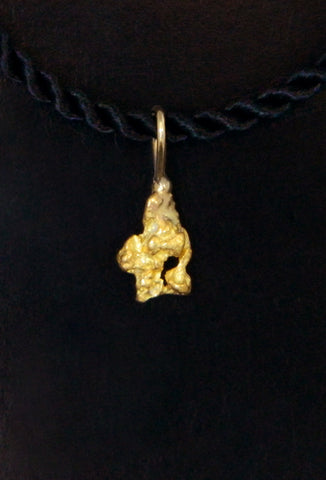 Gold Nugget Pendant Gold Nugget Pendant