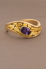 Sapphire and Nugget Ring