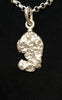 Natural Silver Nugget Pendant
