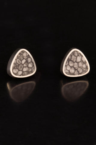 Stingray Coral Stud Earrings