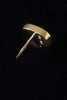 Gold in Quartz Tie Tack