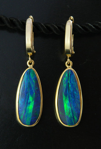 Australian Opal Earrings