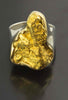 Large Natural Gold Nugget Ring