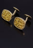 Natural Gold Nugget Cufflinks