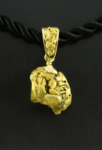 Gold Crystal Pendant